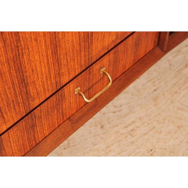 Mid-Century Tola and Teak Sideboard from Everest, 1960s For Sale - Image 12 of 18