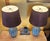 Turquoise Pottery Table Lamps – Mid‑Century Style, 32" - a Pair For Sale In Washington DC - Image 6 of 18