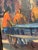 William Daniel Pfahl Pittsburgh Zoo Outdoor Cafe Oil on Canvas, Circa 2008 For Sale - Image 10 of 12