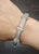 Modern Alwand Vahan Sterling Silver 14k Gold Diamond Bangle Bracelet For Sale - Image 3 of 8