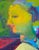 Contemporary "Chicken Yard" Fauvist Abstract Expressionist Portrait of a Child by Kristin Cohen For Sale - Image 3 of 4