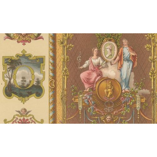 Paper Albert Racinet, Ornament, 1873, Chromolithograph For Sale - Image 7 of 10