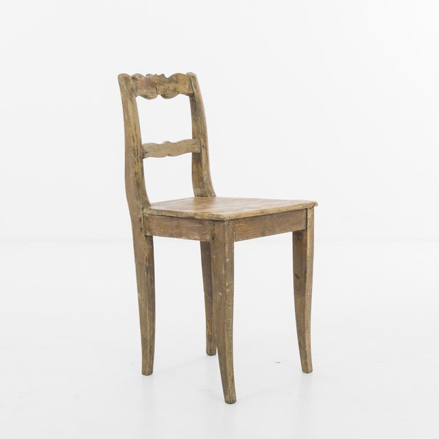 Traditional 1900s German Wooden Chair For Sale - Image 3 of 5