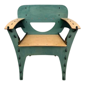 Late 20th Century Puzzle Chair by David Kawecki