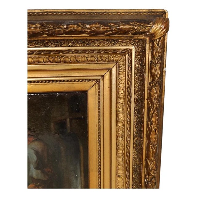 Small oil signed David Teniers the Younger (Antwerp, December 15, 1610 – Brussels, April 25, 1690) David Teniers the...