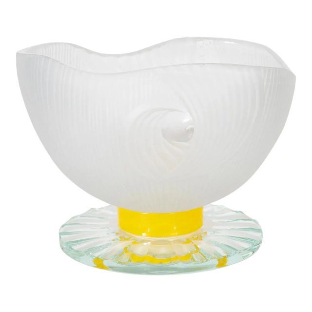 Vintage Organic Art Glass "Nemo" Sculpture by Jiri Jelinek For Sale