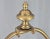 1990s Frederick Cooper Porcelain Hand Painted Flowers Table Lamp For Sale - Image 9 of 15