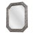 Friedman Brothers #7261 Silver Decorated Beveled Mirror For Sale