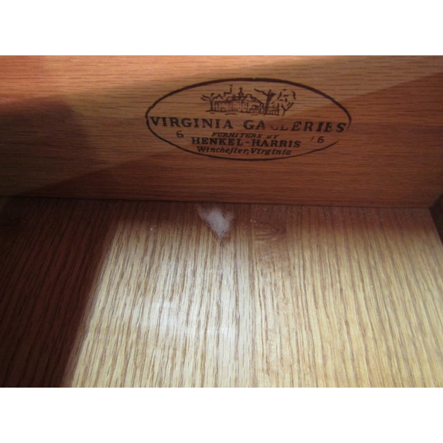 Wood Henkel Harris Solid Mahogany Dresser For Sale - Image 7 of 10