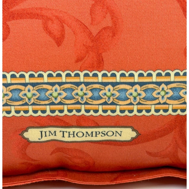 Pair Jim Thompson Thai Silk Elephant Pillows, Tony Duquette Style, circa 1990s For Sale - Image 11 of 16