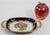 Metal Limoges France Dish in Royal Blue with Fragonard Couple and Fine Gold Metal Trim For Sale - Image 7 of 17