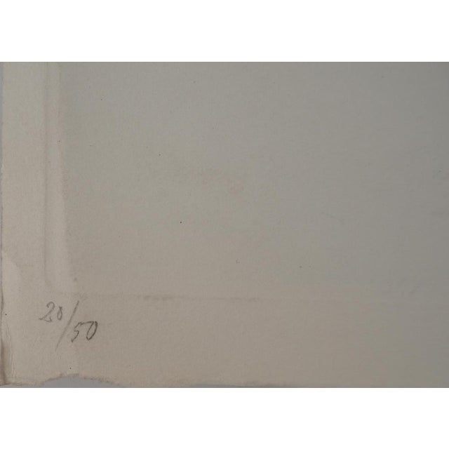 Wolfgang Gäfgen, Coat, 1975, Original Aquatint Etching For Sale - Image 4 of 6