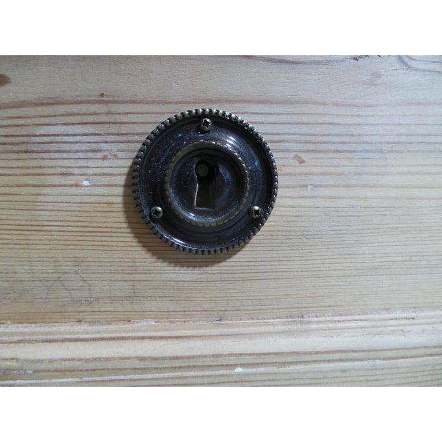 Swedish Gustavian Style Natural Finish Drop Front Desk For Sale - Image 11 of 14