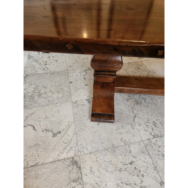 1990s Ralph Lauren Vintage Distressed Table For Sale In Miami - Image 6 of 16