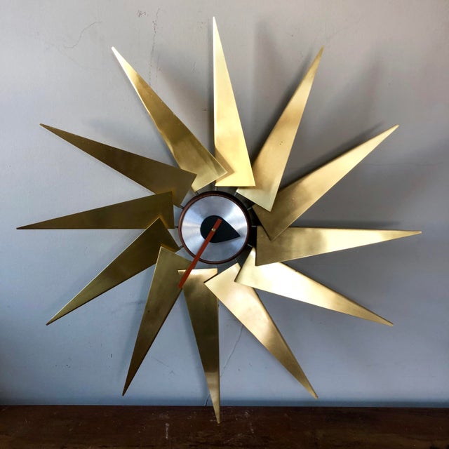 Nelson Turbine Wall Clock Chairish