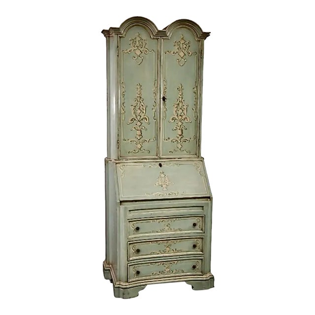 Venetian Secretary-Bookcase For Sale