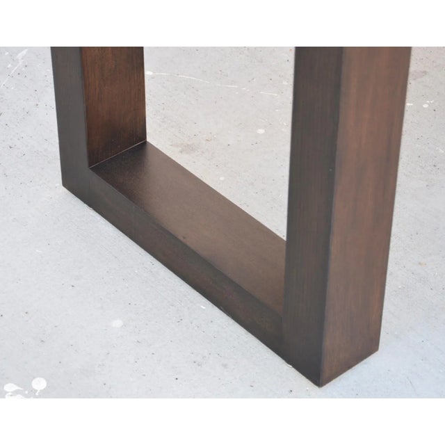 Custom Modern Reclaimed Pine Desk, Made to Order by Petersen Antiques For Sale - Image 4 of 13