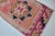 Peach Mid 20th Century Geometric Anatolian Wool Carpet For Sale - Image 8 of 10