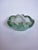 1950s Archimede Seguso Murano Glass Leaf Bowl Green Gold Bullicante For Sale - Image 15 of 17