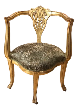 Art Nouveau Corner Chair