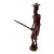 Vintage Don Quixote Wood Carving Sculpture For Sale