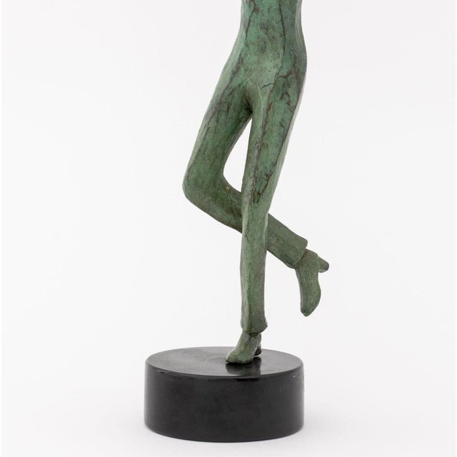 Contemporary Tanya Poust Flamenco Dancer Patinated Bronze For Sale - Image 3 of 9