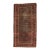 19th Century Zabihi Collection Tribal Brown Orange Distressed Persian Balouch Rug - 3'4" x 6'5" For Sale