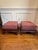 This charming pair of antique Empire-style footstools brings timeless character and classic design to any space....