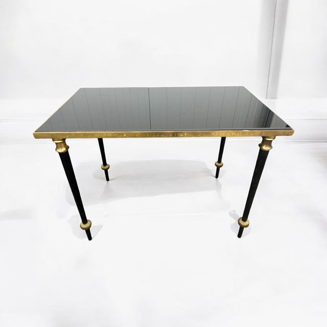 Black Tables from Maison Baguès, 1950s, Set of 3 For Sale - Image 8 of 14