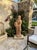 Vintage Neoclassical Terracotta Garden Statue of Flora For Sale - Image 10 of 12