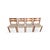 Set of four vintage Danish chairs from the 1960s-70s for sale. These chairs were crafted by EMC Mobler from solid teak and...