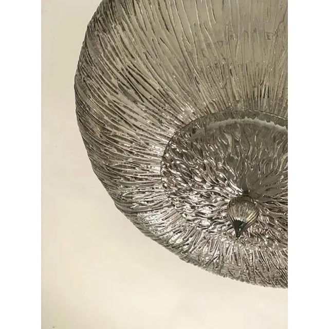 Early 21st Century Fume Brindle Murano Glass Flush Mount by Simoeng For Sale - Image 5 of 11