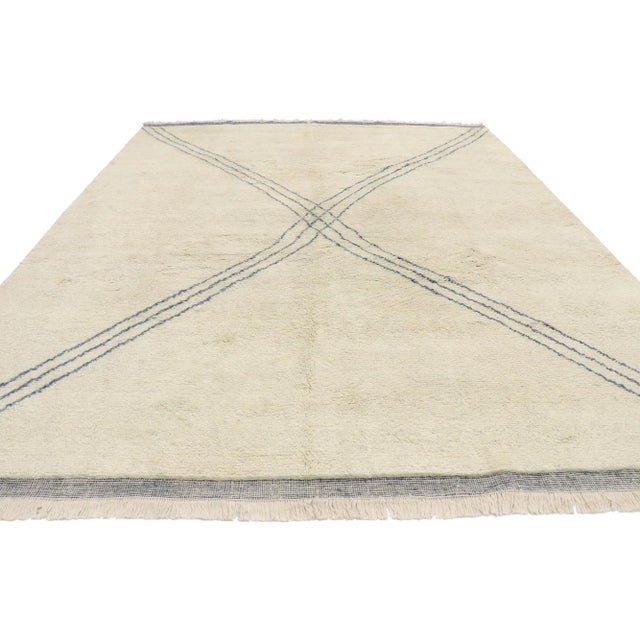 Organic Modern Moroccan Rug - 08'01 X 10'02 For Sale - Image 4 of 10