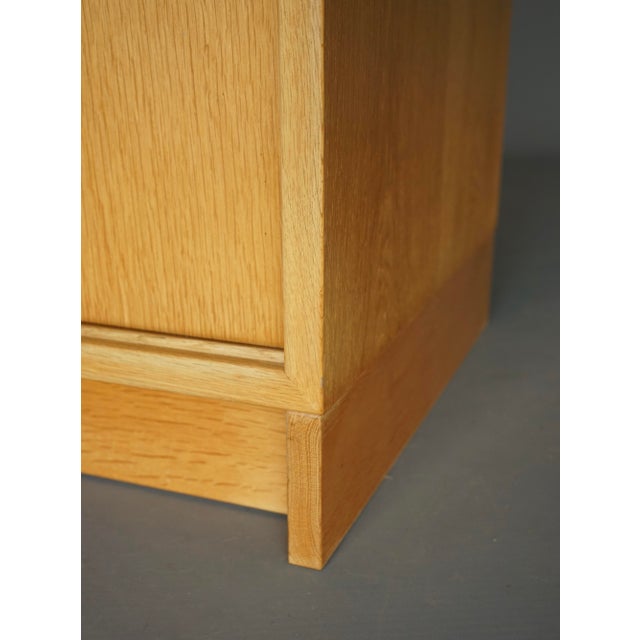 Vintage Oak Bookcase by Børge Mogensen for Karl Andersson & Sons, 1960s For Sale - Image 6 of 18
