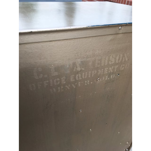 Art Metal Industrial 7-Drawer Vertical File Cabinet For Sale - Image 12 of 13