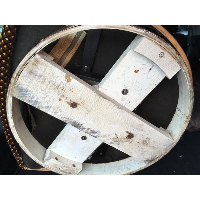 Wood Chrome Wrapped Swivel Chair by Milo Baughman for Thayer Coggin For Sale - Image 7 of 12