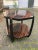 Shapely octagonal French art Deco side table with slightly curved legs. The table was professionally restored. High...
