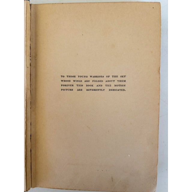 Wings 1927 First Edition Hc by John Monk Saunders For Sale In Charleston - Image 6 of 12
