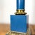 Neoclassical Lapis Lazuli Blue Plated Solid Brass Column Table Lamp For Sale In Houston - Image 6 of 13
