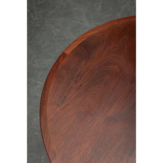 Brown Art Deco Side Table, 1930s For Sale - Image 8 of 14