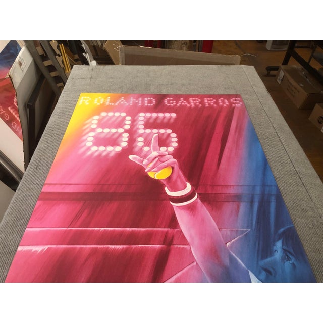 Jacques Monory Roland Garros French Open, 1985 - Signed For Sale - Image 10 of 13