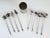 Silver Seashell Shell Cocktail Picks For Sale - Image 8 of 8