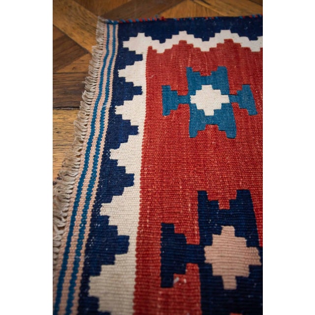 Hand-Knotted Ghashghai Kilim Rug For Sale - Image 4 of 8
