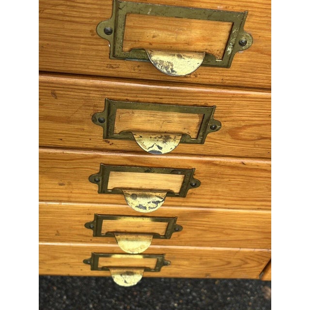 Mid-Century Pine Chest of Drawers For Sale - Image 11 of 13