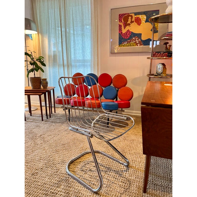 A Space Age Italian Chair in the Style of Gastone Rinaldi, Circa 1970s For Sale - Image 11 of 12