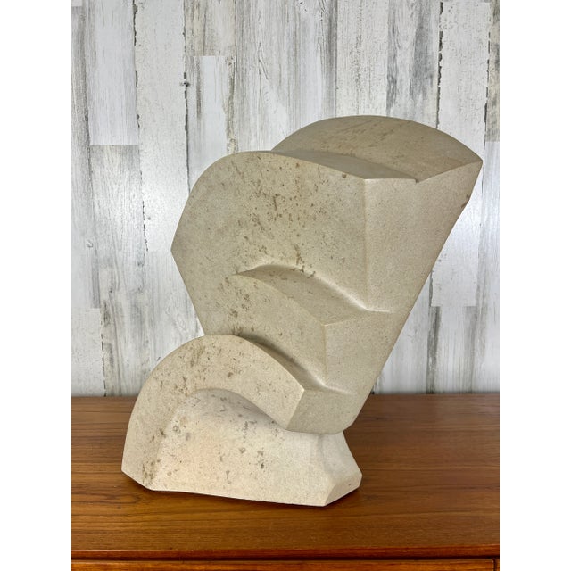 1980's Modernists Marble Sculpture For Sale - Image 12 of 13
