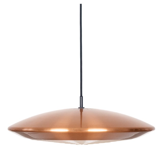 Vintage Danish Diskos Pendant Lamp by Jo Hammerborg for Fog and Morup, 1965 For Sale