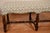 1900 - 1909 1900s Antique Jacobian Revival Walnut Turned Legs Window Bench / New Upholstery For Sale - Image 5 of 13