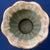 Mid 20th Century Vintage Hollywood Regency Celadon Triple Elephant Lotus Cachepot For Sale - Image 5 of 6