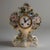 Ceramic 19th Century French Meissen Style Floral Porcelain Clock For Sale - Image 7 of 12